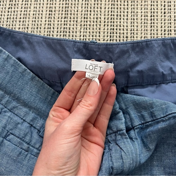 Ann Taylor Loft Riviera Short- linen and cotton blend - Picture 5 of 6